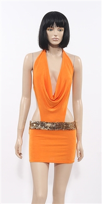 Taylor metallic print tube dress by Kamala Collection Clubwear