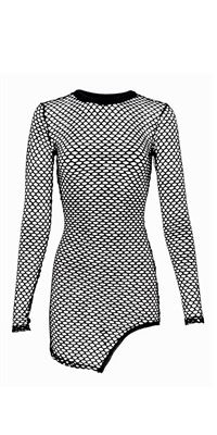 Casey - Fishnet mini dress by Kamala Collection Clubwear