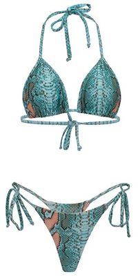Thong bikini by Kamala Collection Swimwear
