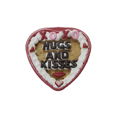 Heart shaped cookie cake valentines day gifts, personalized photo heart cookies