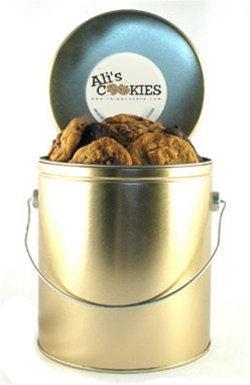 Kosher cookies, cookie gift baskets, gourmet cookies, ali's cookies, cookie gifts,