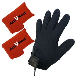 Freedom Weightless RECHARGEABLE Battery Heated Glove Liners - Ultimate Package