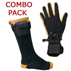 ActiVHeat Battery Heated Glove & Sock Liners - Wrist & Ankle Mounting Packs