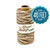 Global Hemp Natural Variegated 20# Test Waxed Hemp Twine