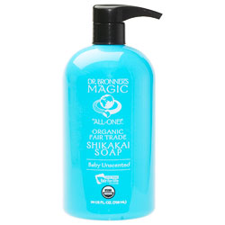 Dr. Bronner's Organic Shikakai Baby Unscented Body Soap