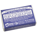 Dr. Bronner's Peppermint Hemp Bar Soap