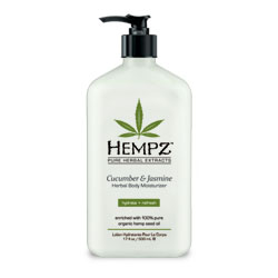 Hempz Cucumber and Jasmine Herbal Moisturizer - 17 oz