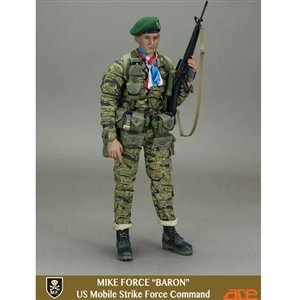 Boxed Figure: ACE Mike Force Baron US Mobile Strike Force Command (13032)