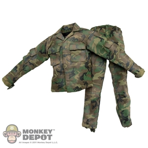 Fatigues ACE Woodland BDU Weathered