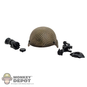 Helmet: ACE MICH Camo w/NVG READ MORE INFO