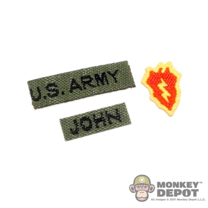 Insignia: ACE US Army Set Of Patches
