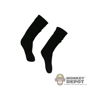 Socks: Art Figures Black Socks