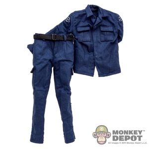 Uniform: Art Figures Blue LA Swat Police Uniform