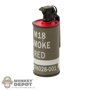 Grenade: Art Figures Smoke Grenade Red
