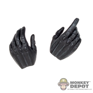 Hands: Art Figures Female Black Molded Weapon Grip