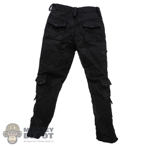 Pants: Art Figures Black Cargo Pants