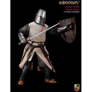 Boxed Figure: ACI Templar Knight Banner Holder (ACI24C)