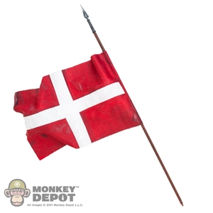 Flag: ACI Knight Hospitaller Crusader w/Metal Spear (Weathered)