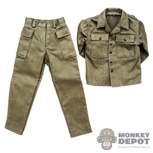 Uniform: Alert Line WWII US Army HBT