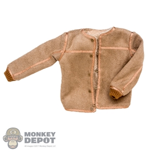 Coat: Alert Line Eastern Front Rabbit Fur Jacket
