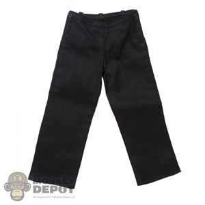 Pants: Alert Line Red Navy Black Trousers