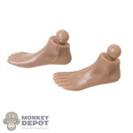 Feet: Alert Line Female Arched Feet w/Pegs