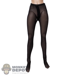 Leggings: Alert Line Female Black Stockings