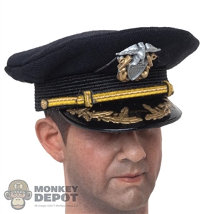Hat: Alert Line Mens Navy Visor Cap
