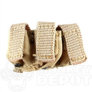 Pouch BBi Tan Triple Grenade MOLLE/PALS