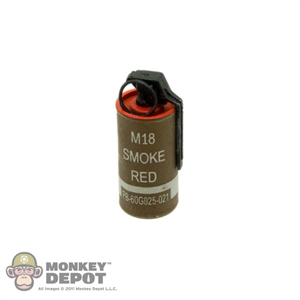 Grenade BBi US WWII Smoke Canister RED