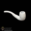 Smoke: Brown Art White Tobacco Pipe