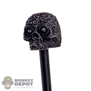 Cane: Black Box Skull Walking Stick