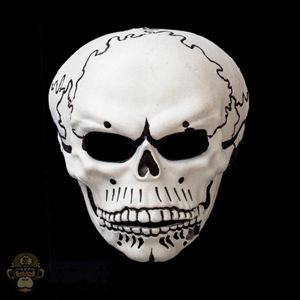 Mask: Black Box Plastic Skull Mask