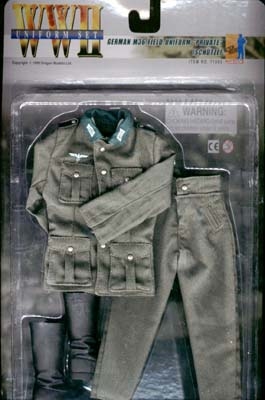 Carded Set: Dragon German M36 Field Uniform "Private" (71003)