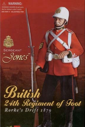 Boxed Figure: Dragon British 24th Regiment of Foot - Jones (74001)