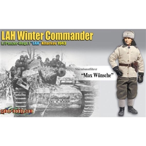 Dragon Cyber Hobby "Max Wunsche" LAH Winter Commander (With Card) (70759)