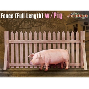 Dragon Cyber Hobby Fence (Full Length) w/Pig (71397)