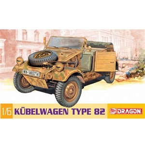 1/6 Model Kit: Dragon 1/6 Kübelwagen UNPAINTED KIT (75003)