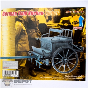 Boxed Vehicle: Dragon WWII German Field Kitchen-Limber (71361)