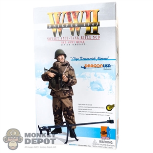 Boxed Figure: Dragon USA Exclusive Soviet Anti-Tank Rifle NCO (70407S)