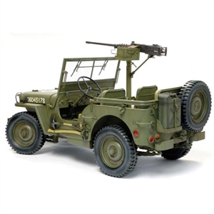 1/6 Model Kit: Dragon 1/4-Ton 4x4 Truck w/M2 .50-cal Machine Gun UNPAINTED KIT (75052)