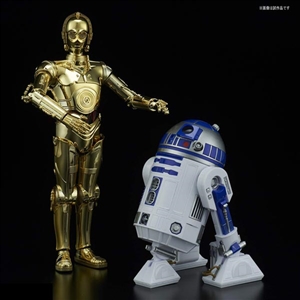 Model Kit: Bandai 1/12 Scale Star Wars C-3PO & R2-D2 (BAN-223297)