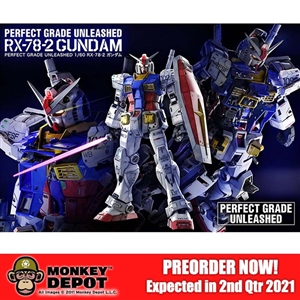 Model Kit: Bandai RX-78-2 Gundam PG Unleashed (907257)