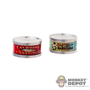 Food: Battle Gear Sardine Cans