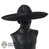 Hat: Battle Gear Toys Mens Black Sombrero