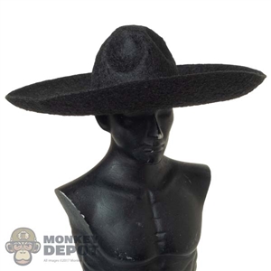 Hat: Battle Gear Toys Mens Black Sombrero