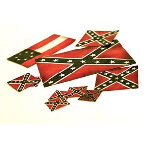 Build-A-Rama 1/32 Confederate Flag Set (Pre-cut and Ready) - BAR278