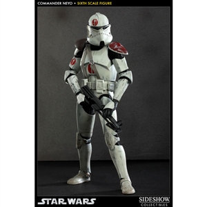 Boxed Figure: Sideshow Star Wars Commander Neyo (2184)