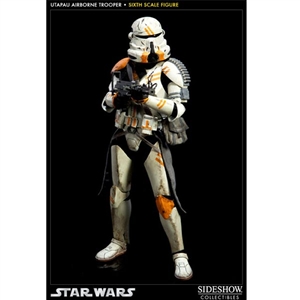 Boxed Figure: Sideshow Star Wars Utapau Airborne Trooper (100008)
