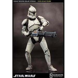 Sideshow Star Wars Clone Trooper Deluxe: Veteran (100206)